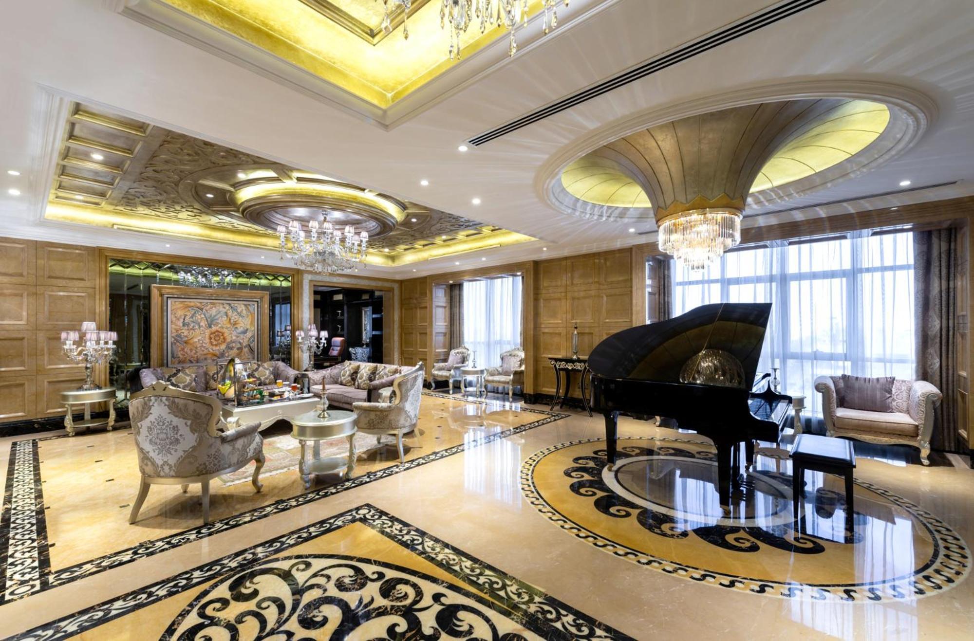 Narcissus Riyadh Hotel & Spa Riade Exterior foto The lobby of the hotel