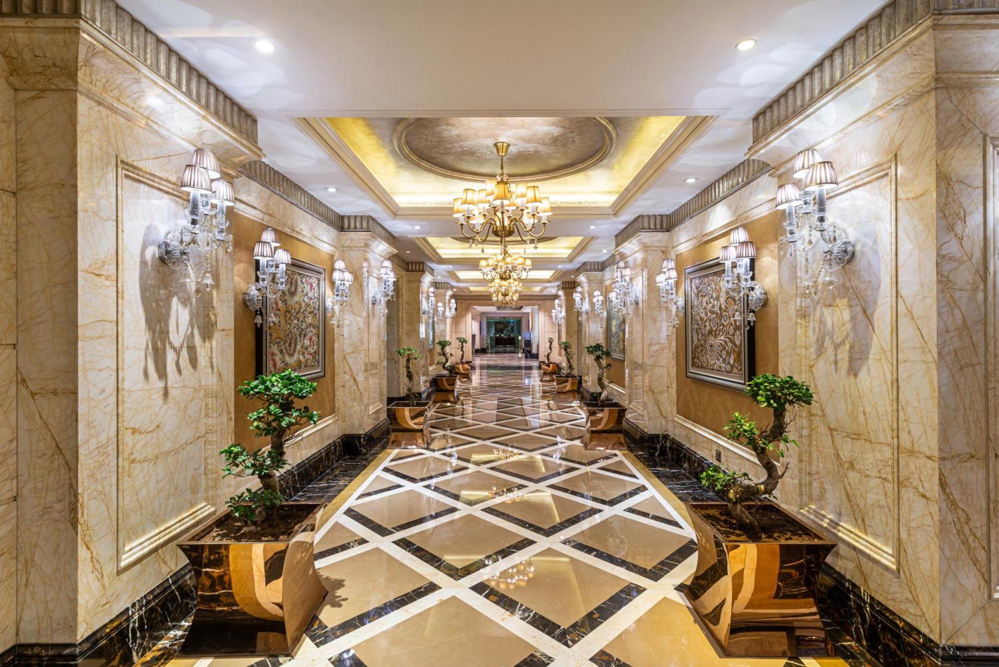 Narcissus Riyadh Hotel & Spa Riade Exterior foto The lobby of the hotel