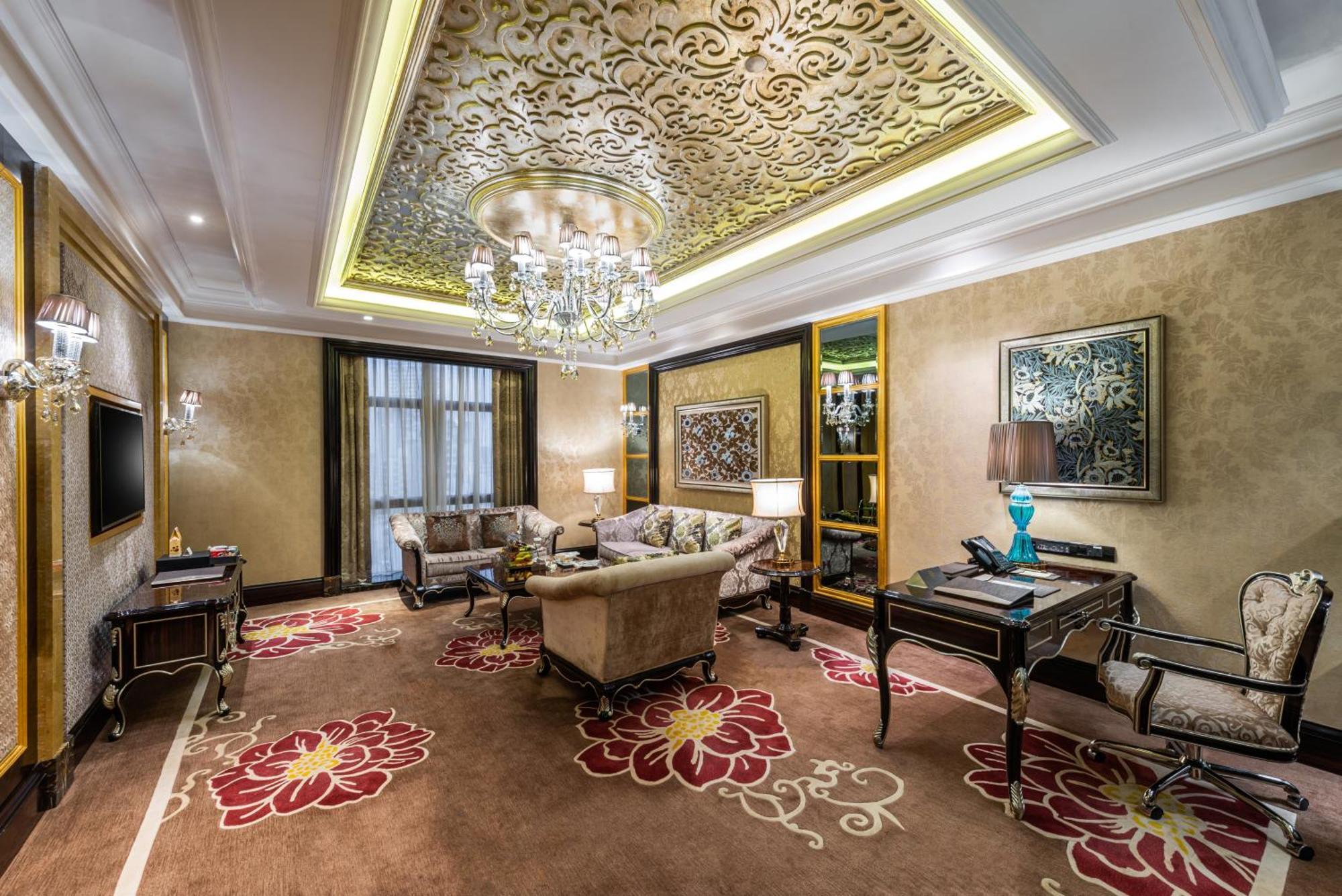 Narcissus Riyadh Hotel & Spa Riade Exterior foto A suite at the hotel