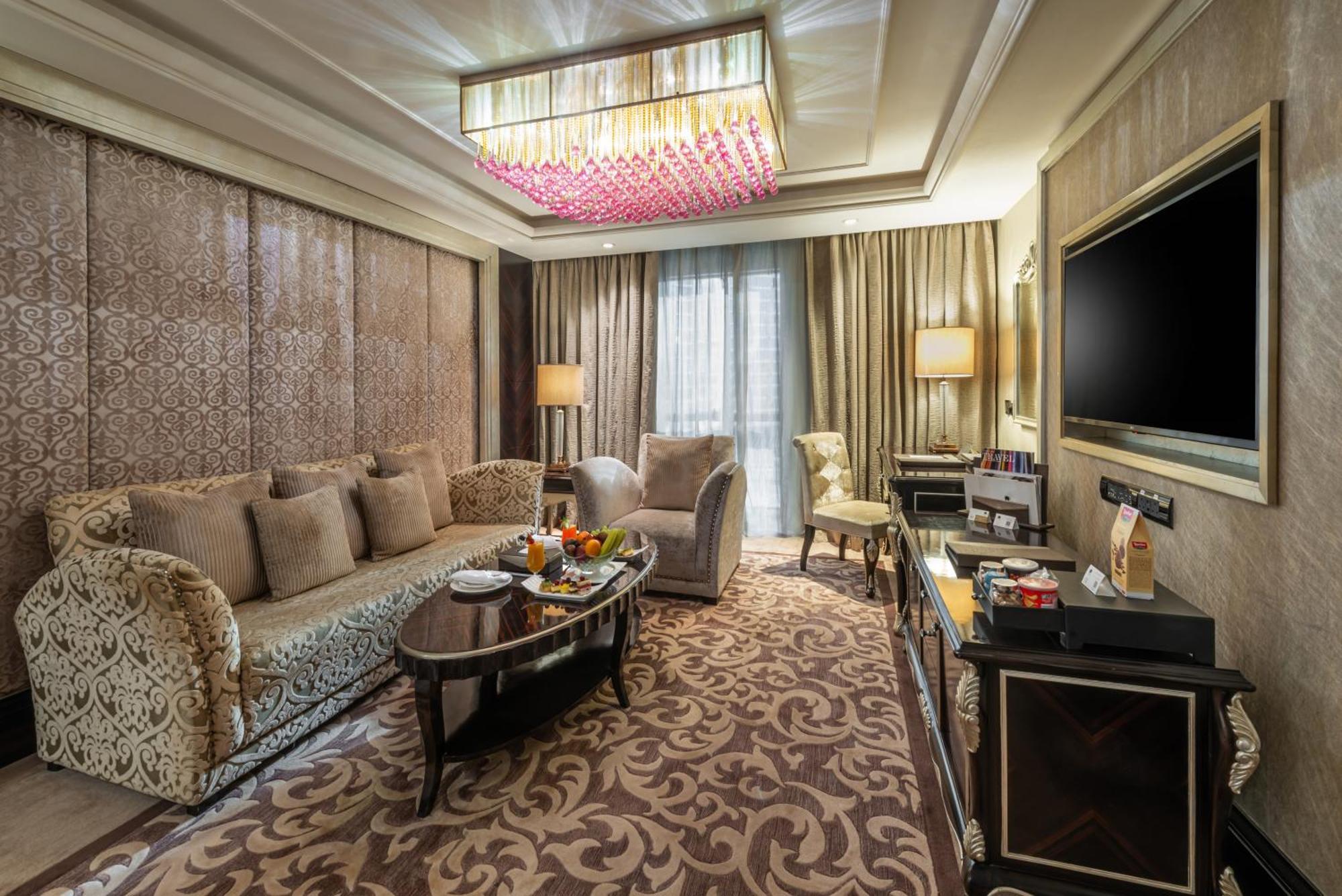 Narcissus Riyadh Hotel & Spa Riade Exterior foto A suite at the hotel