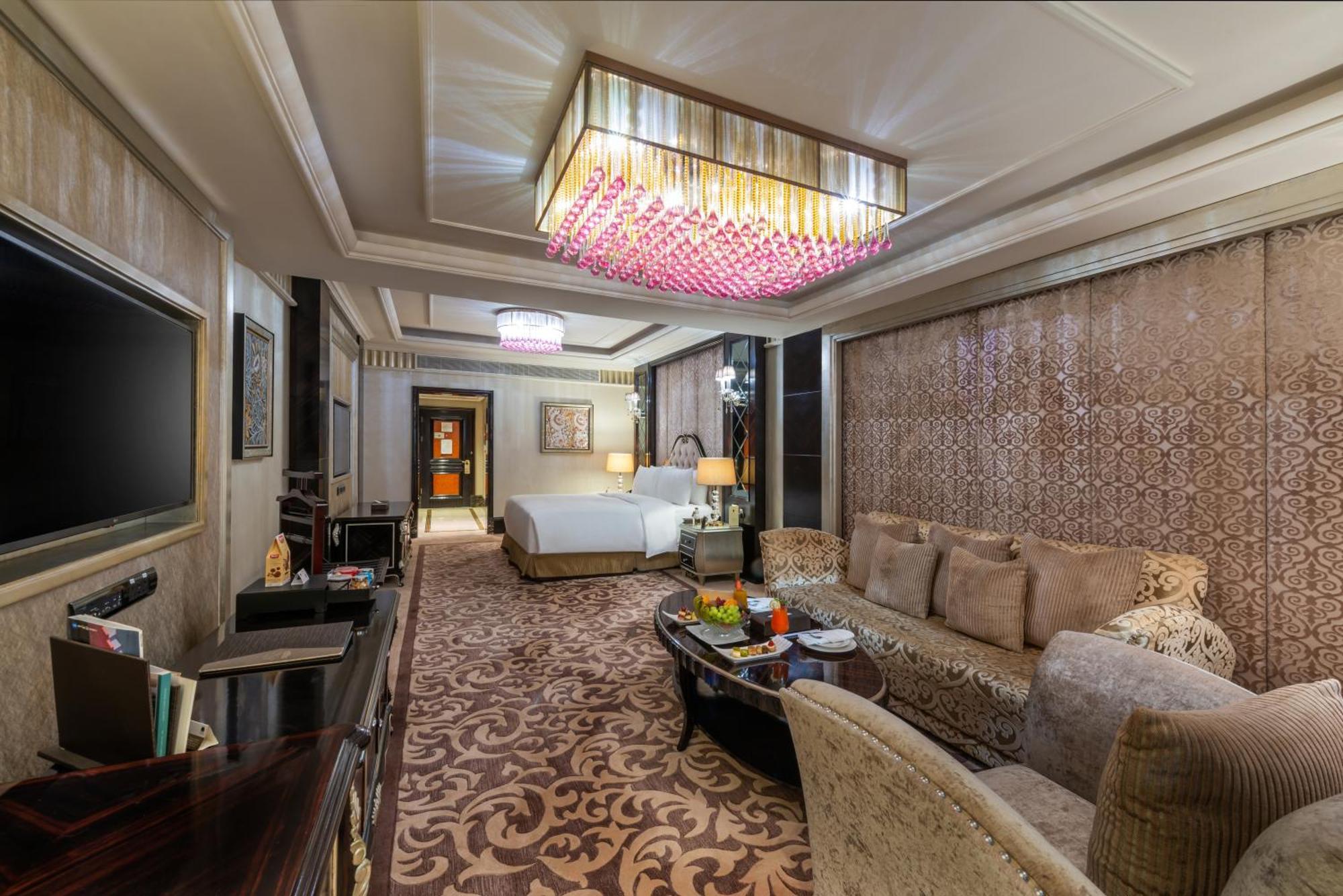 Narcissus Riyadh Hotel & Spa Riade Exterior foto A suite at the hotel