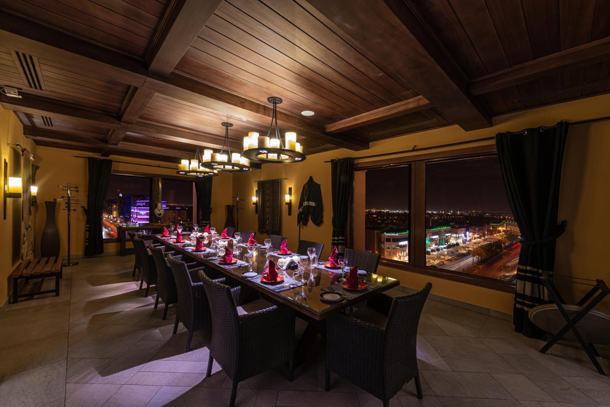Narcissus Riyadh Hotel & Spa Riade Exterior foto The restaurant